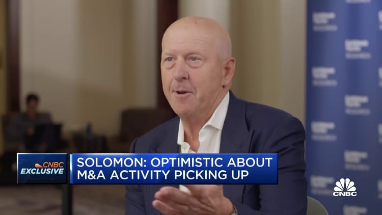 Regarder l'interview CNBC de David Solomon, PDG de Goldman Sachs, dans son intégralité